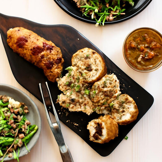 Smoked Olive & Herb Stuffed Pork Tenderloin