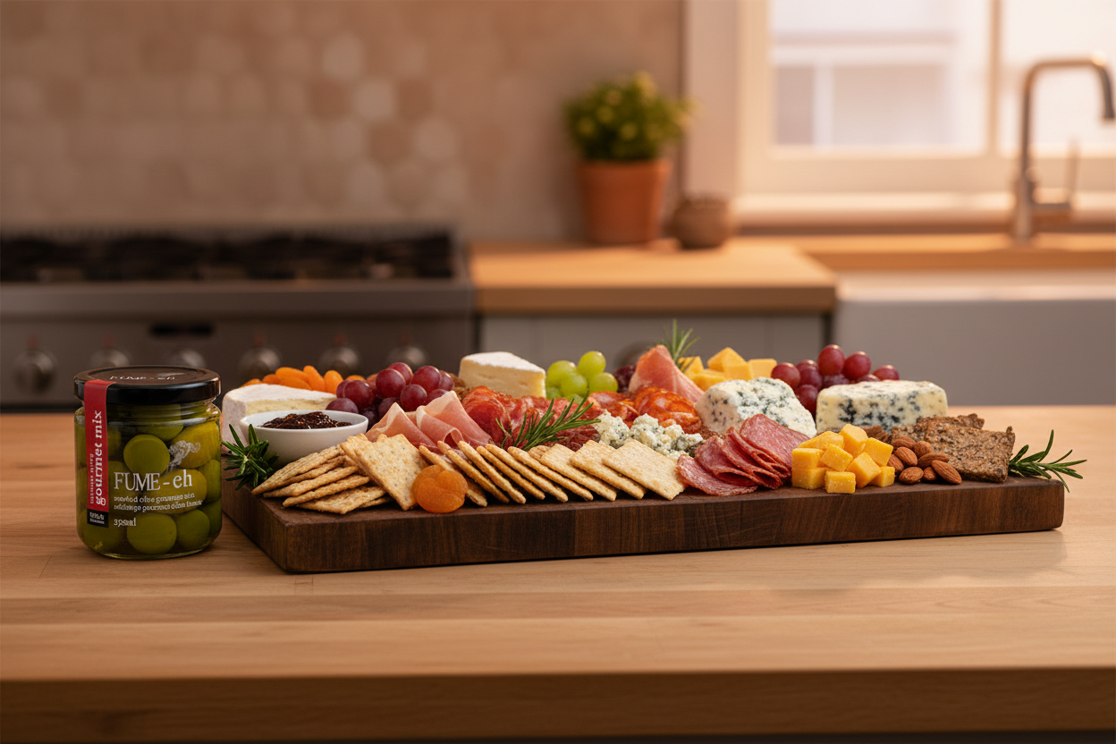 Smoked Olives Gourmet Mix