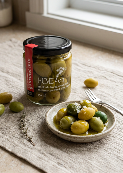 Smoked Olives Gourmet Mix
