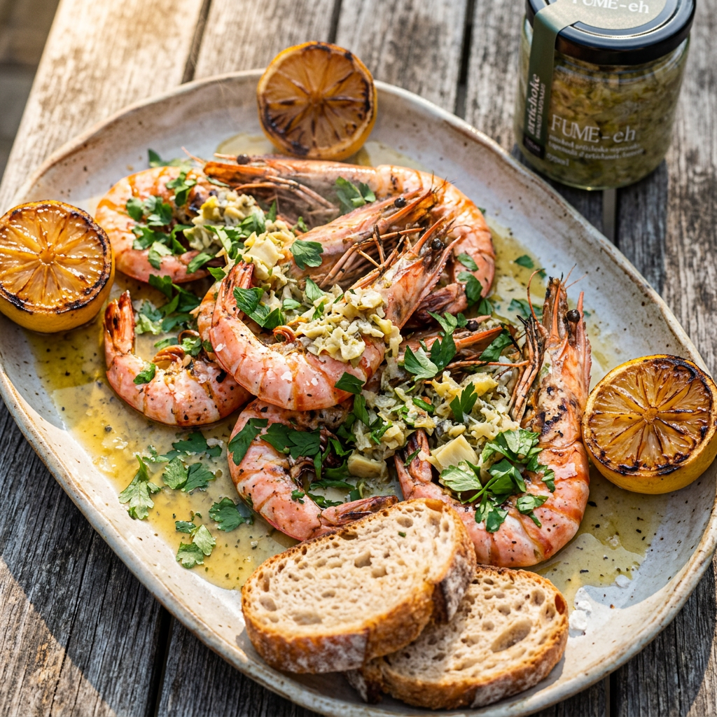Smoked Artichoke Tapenade